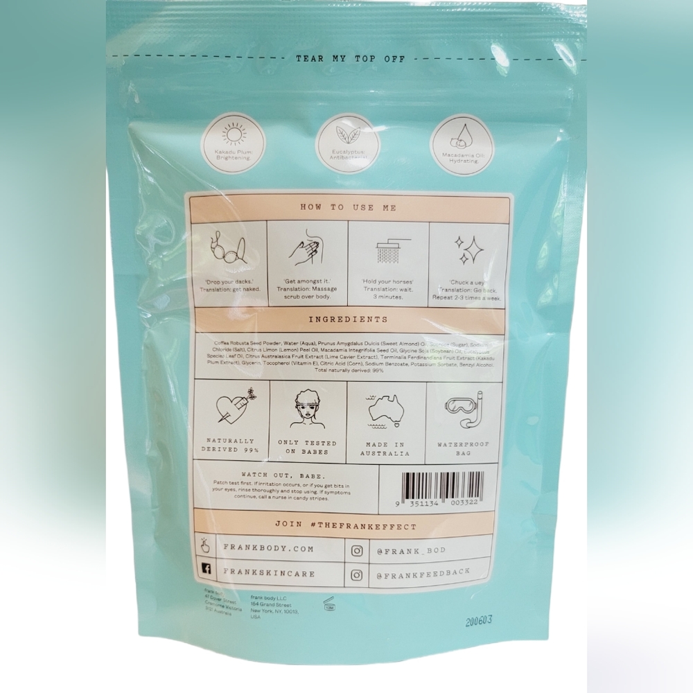 Frank Body Scrub - Picture 3 of 3